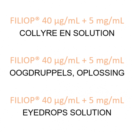 Xalof 50 µg/ml Oplossing in verpakking voor éénmalig gebruik